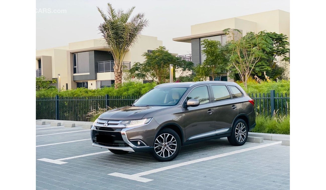 Mitsubishi Outlander Outlander 2016 || GCC || 0% D.P || Low Mileage || 7 seater