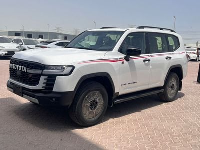 تويوتا لاند كروزر 2025 Toyota Land Cruiser LC300 GR-Sport (Full-Option with Radar) 3.5L V6 Twin Turbo Petrol A/T 4WD E