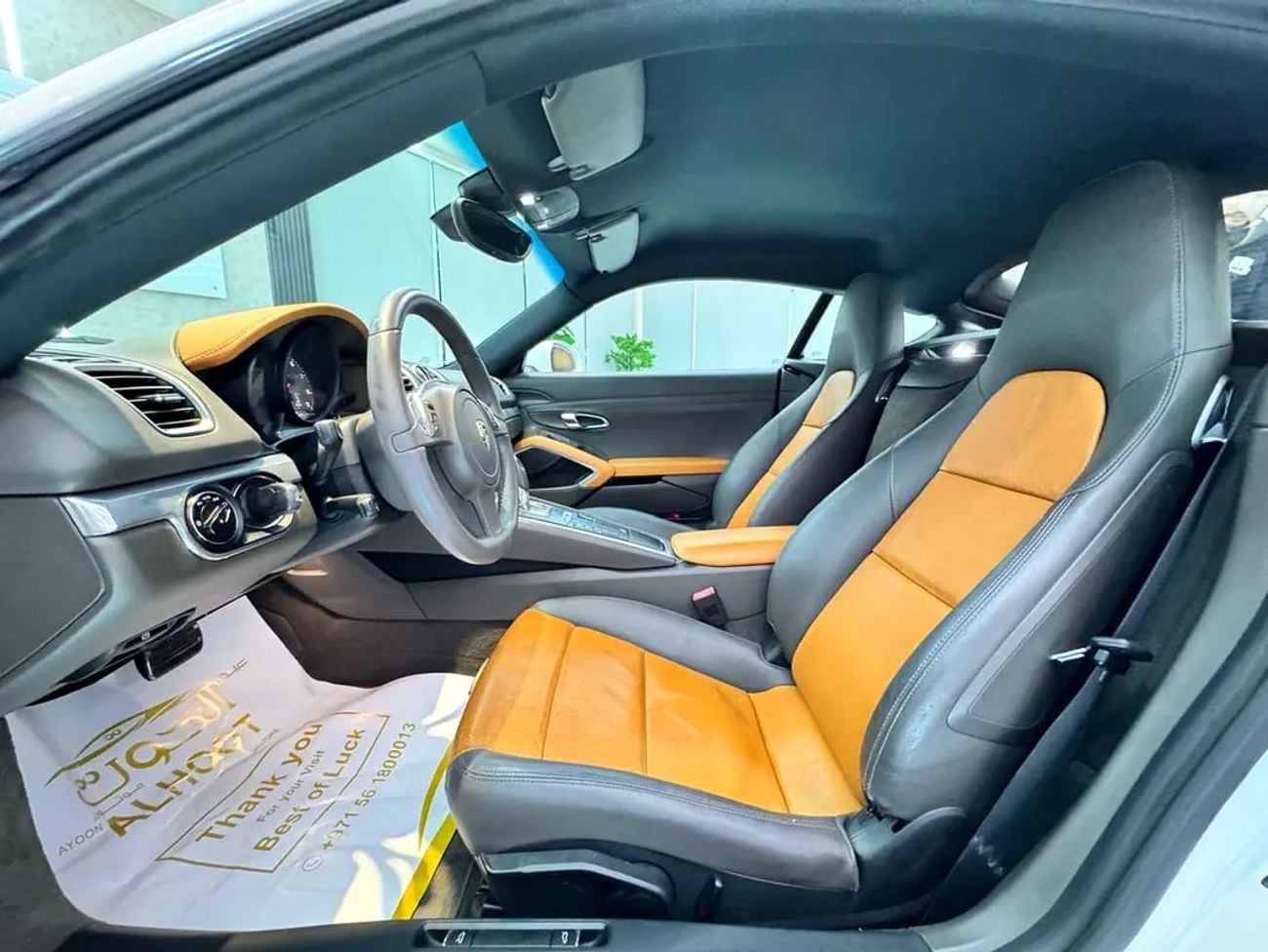 بورش كايمان S LOVELY S || HIGH OPTIONS || GCC || RECENTLY SERVICED || AWESOME INTERIOR
