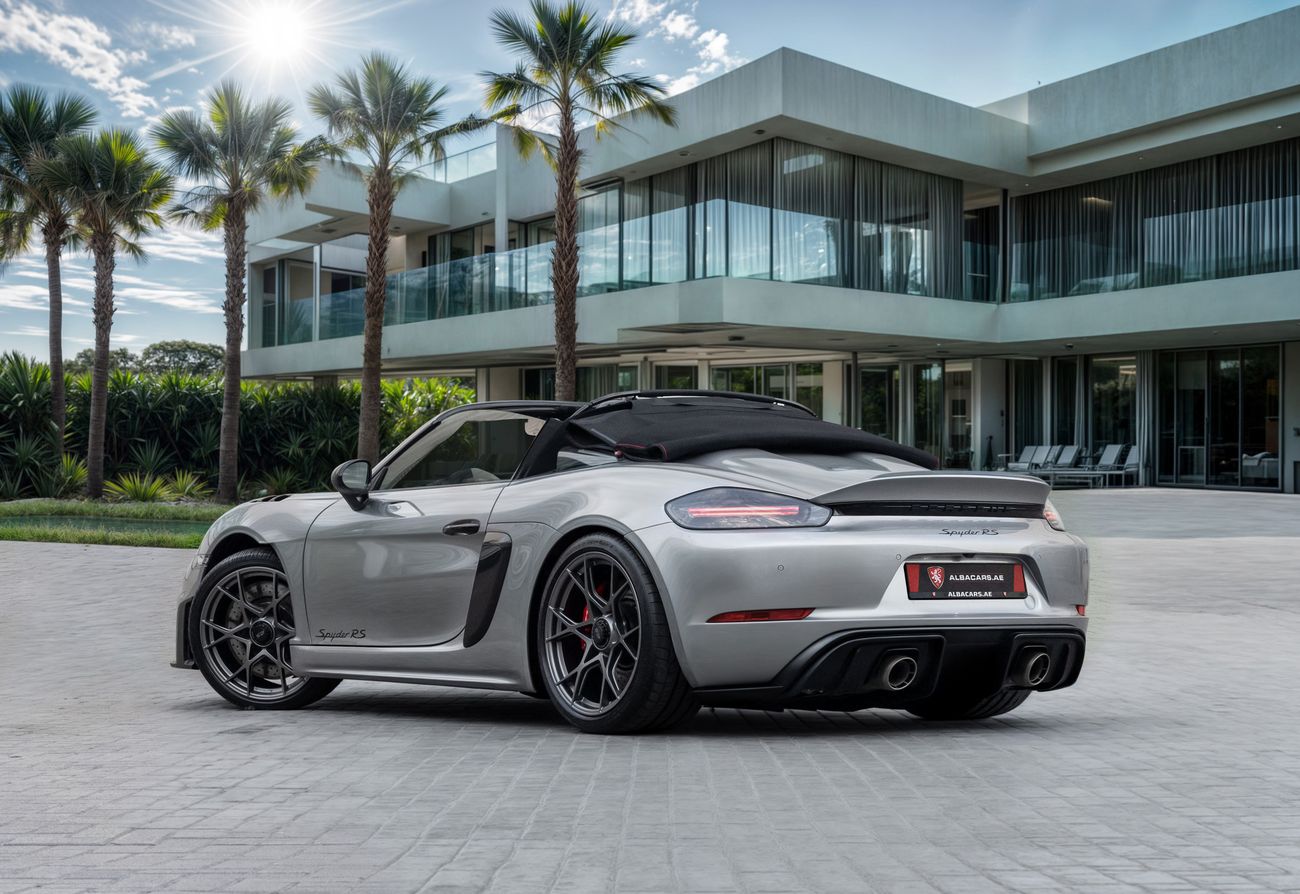 بورش 718 سبيدر Porsche 718 Spyder Rs  | 12,730 P.M | 0% Downpayment | Weissach Agency Warranty!