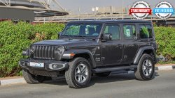 Jeep Wrangler Unlimited Sahara V6 , GCC , 2021 , 0Km , W/3 Yrs or 60K Km WNTY @Official Dealer