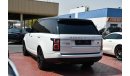 Land Rover Range Rover Vogue SE Supercharged V8 2018 GCC 5 Years Warranty or upto 150km and 7 years service or upto 150km