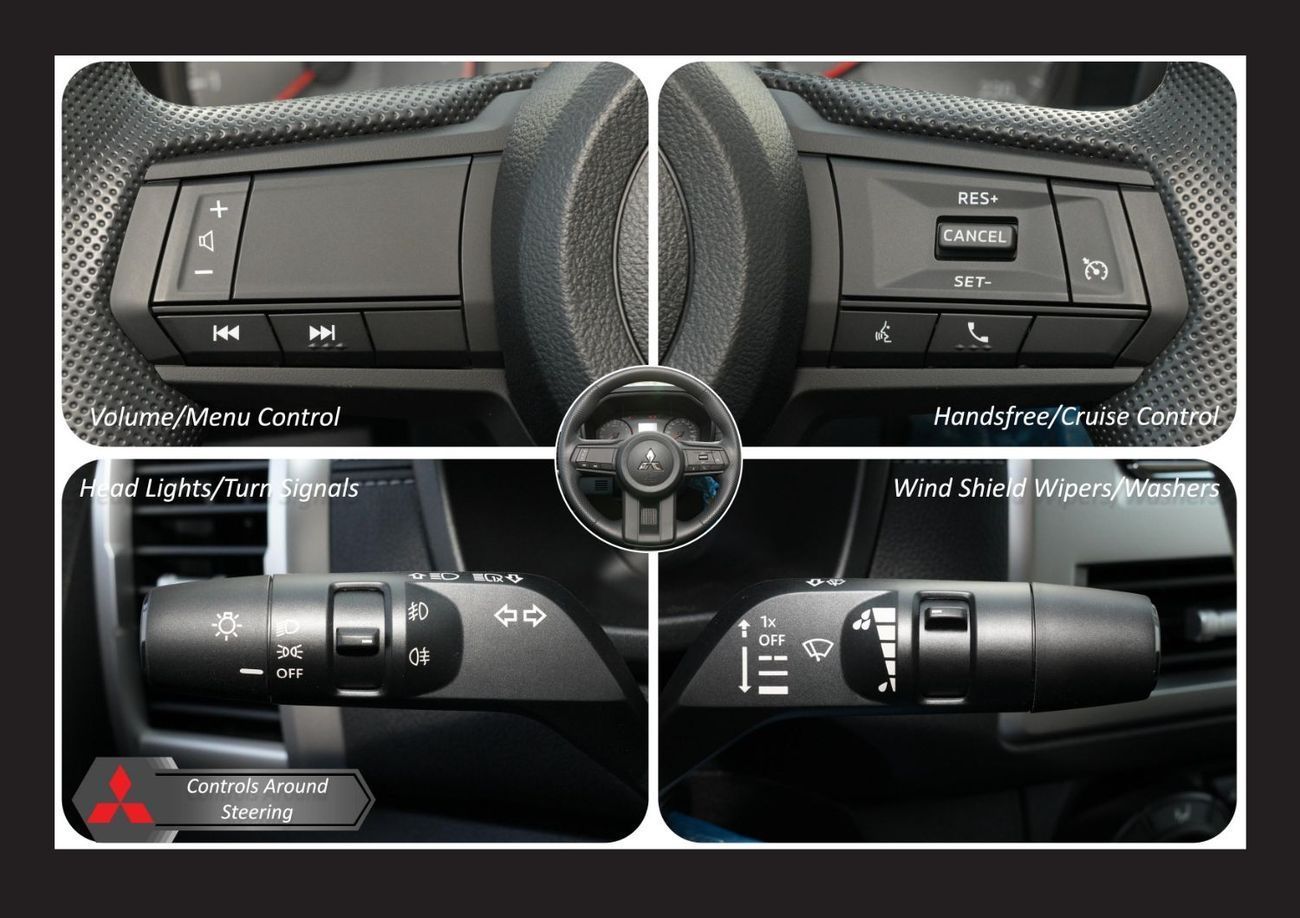 Mitsubishi L200 #Ke GLX 2.4L MITSUBISHI L200 2.4L GLX 4X4 D/C MID(i) M/T PTR 2025 Export only