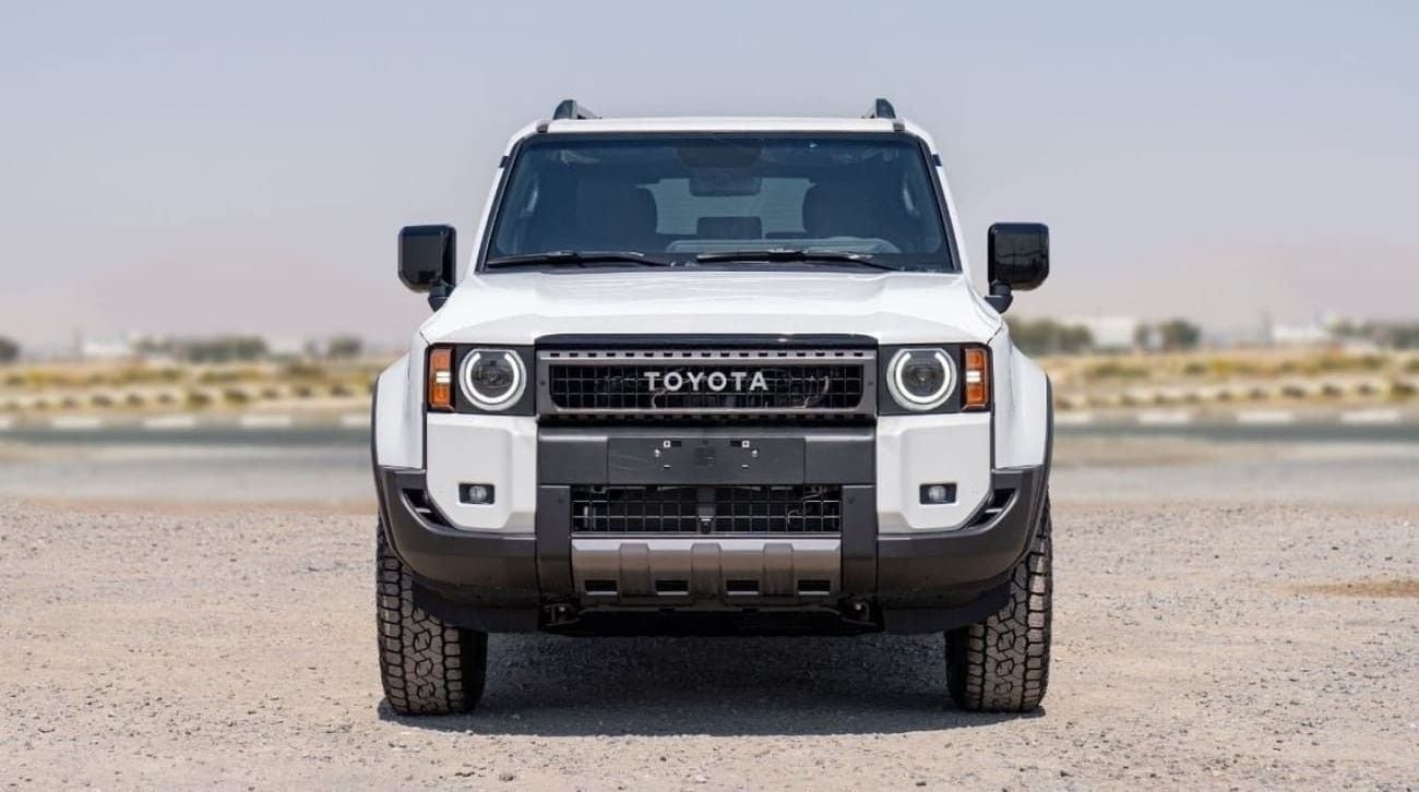 تويوتا برادو TOYOTA PRADO 250 2.4P AT FIRST EDITION MY2025 – WHITE
