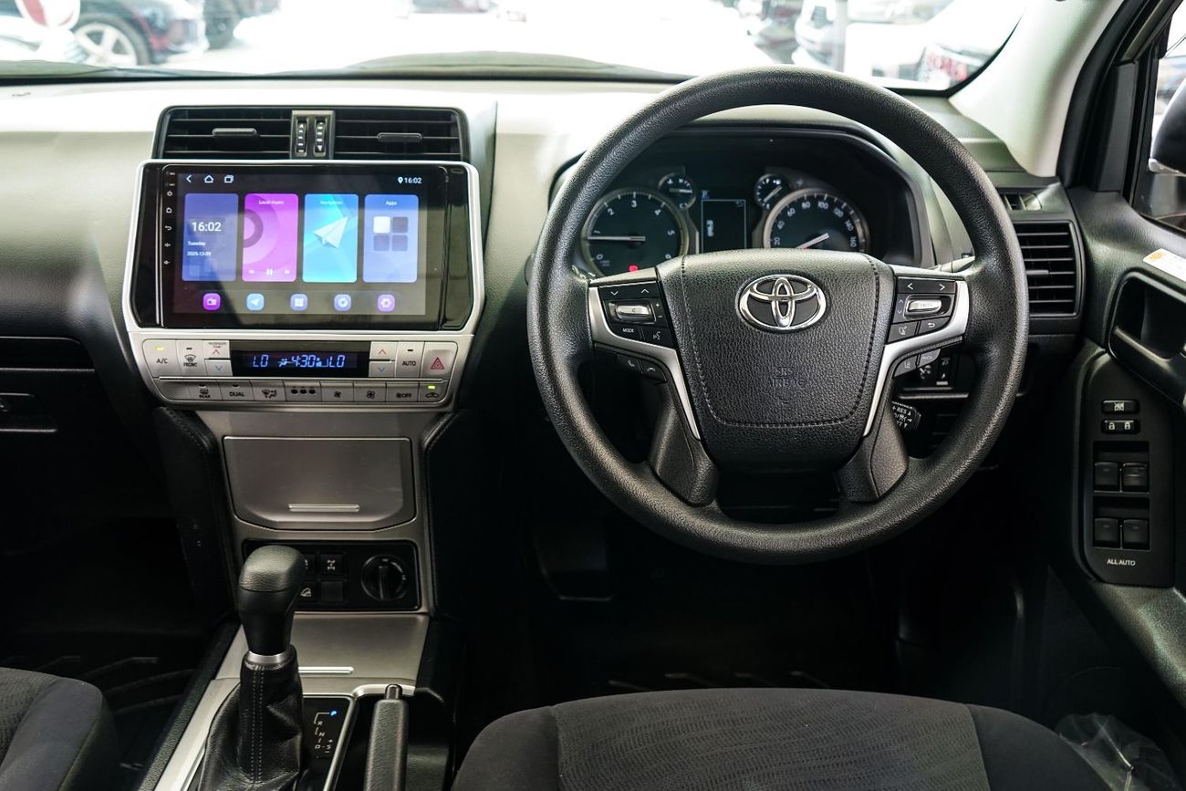 تويوتا برادو The 2021 Toyota Land Cruiser Prado is a rugged yet refined mid-size SUV known for its legendary reli