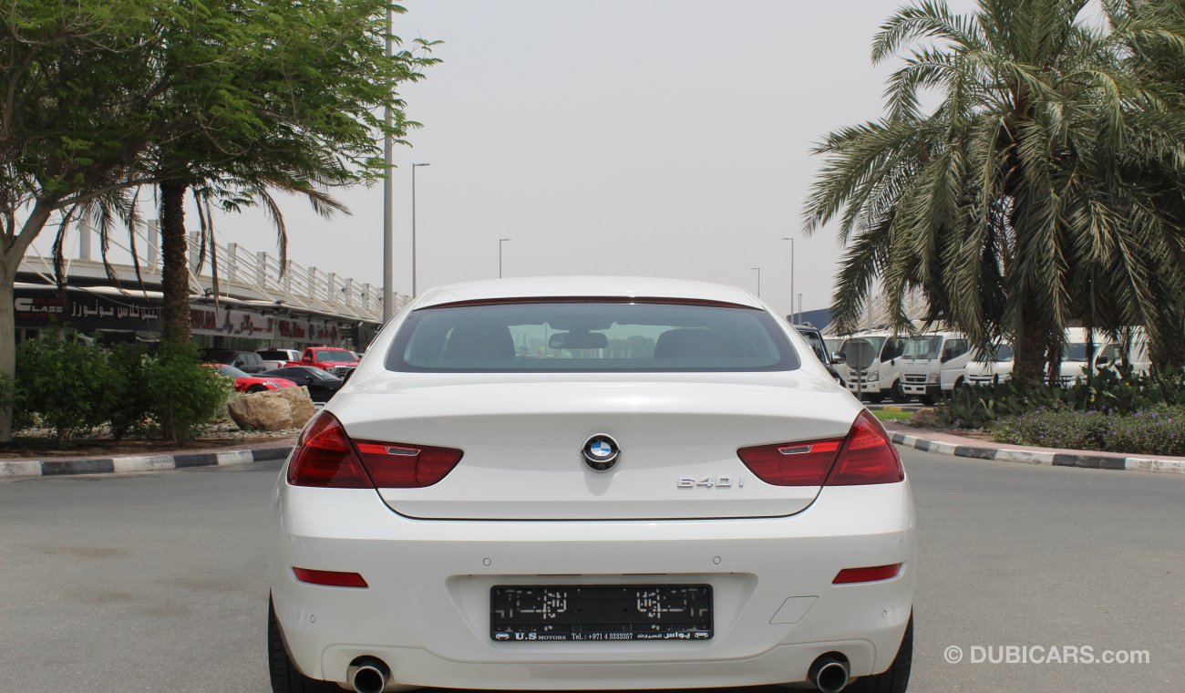 BMW 640i i GCC SPECS UNDER WARRANTY