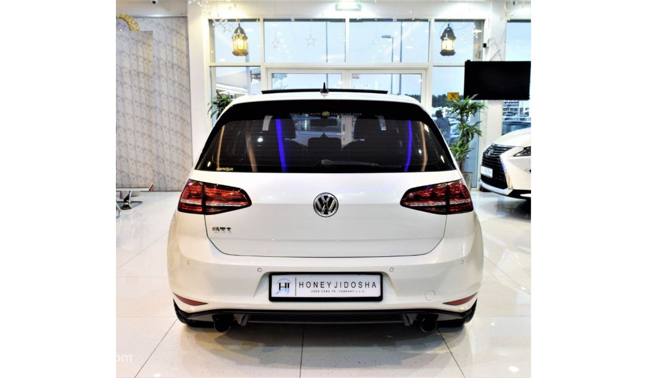 Volkswagen Golf AMAZING!!! Volkswagen GTI 2014 Model!! in White Color! GCC Specs