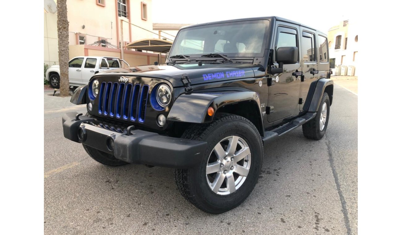 Jeep Wrangler 3.6L, 18" Tyres, FULL OPTION, Front A/C, Fabric Seats, Clean Interior and Exterior (LOT # JK2018)