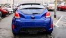 Hyundai Veloster Pre-owned for sale in Sharjah. Blue 2015 model, available at Wael Al Azzazi Sharjah