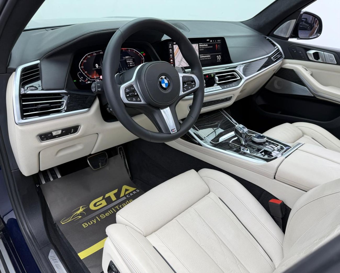 بي أم دبليو X7 2022 BMW X7 xDrive40i M-Sport, 2026 BMW Warranty + Service Pack, Full BMW Service History, GCC