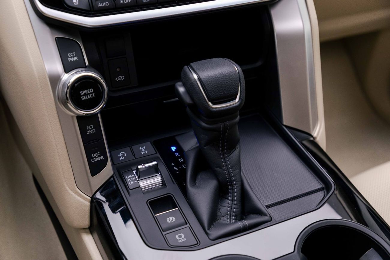 Toyota Land Cruiser GXR4 4.0L - Attitude Black Inside Beige | Export Only