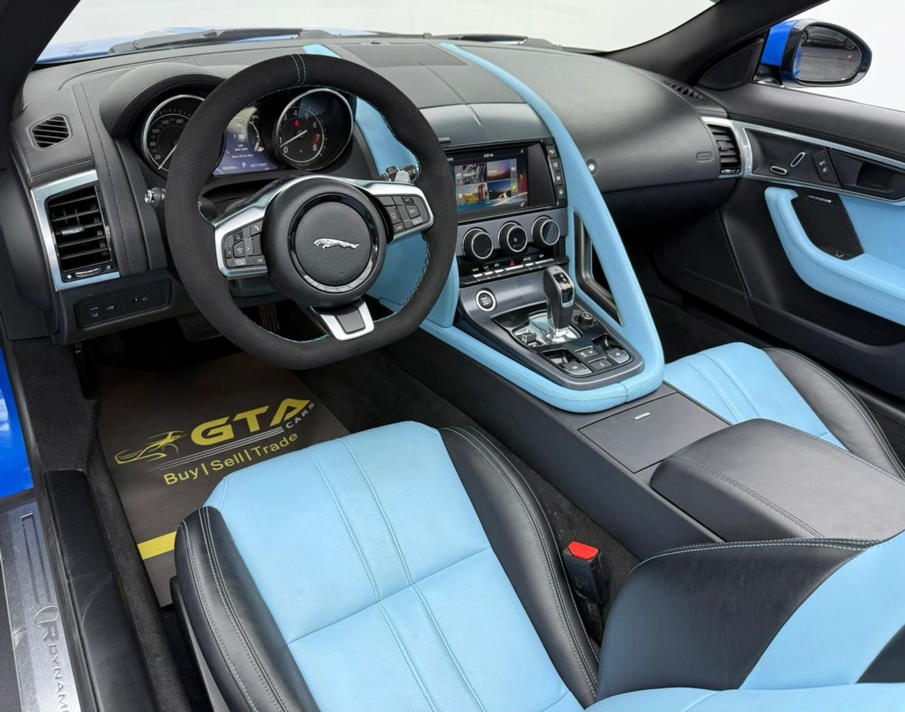 جاكوار F Type R-Dynamic 3.0L (380 HP) Convertible 2018 Jaguar F-Type P380 R-Dynamic, Warranty, Fully Loaded, Excel