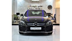 مرسيدس بنز C200 EXCELLENT DEAL for our Mercedes Benz C200 2017 Model!! in Black Color! GCC Specs