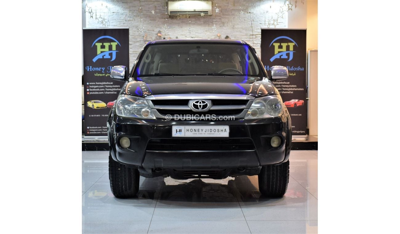 Toyota Fortuner EXCELLENT DEAL for our Toyota Fortuner SR5 2.7 VVT-i 2006 Model!! in Black Color! GCC Specs