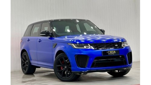 Land Rover Range Rover Sport SVR 2019 Range Rover Sport SVR, DEC 2025 Al Tayer Warranty, Full Service History, GCC