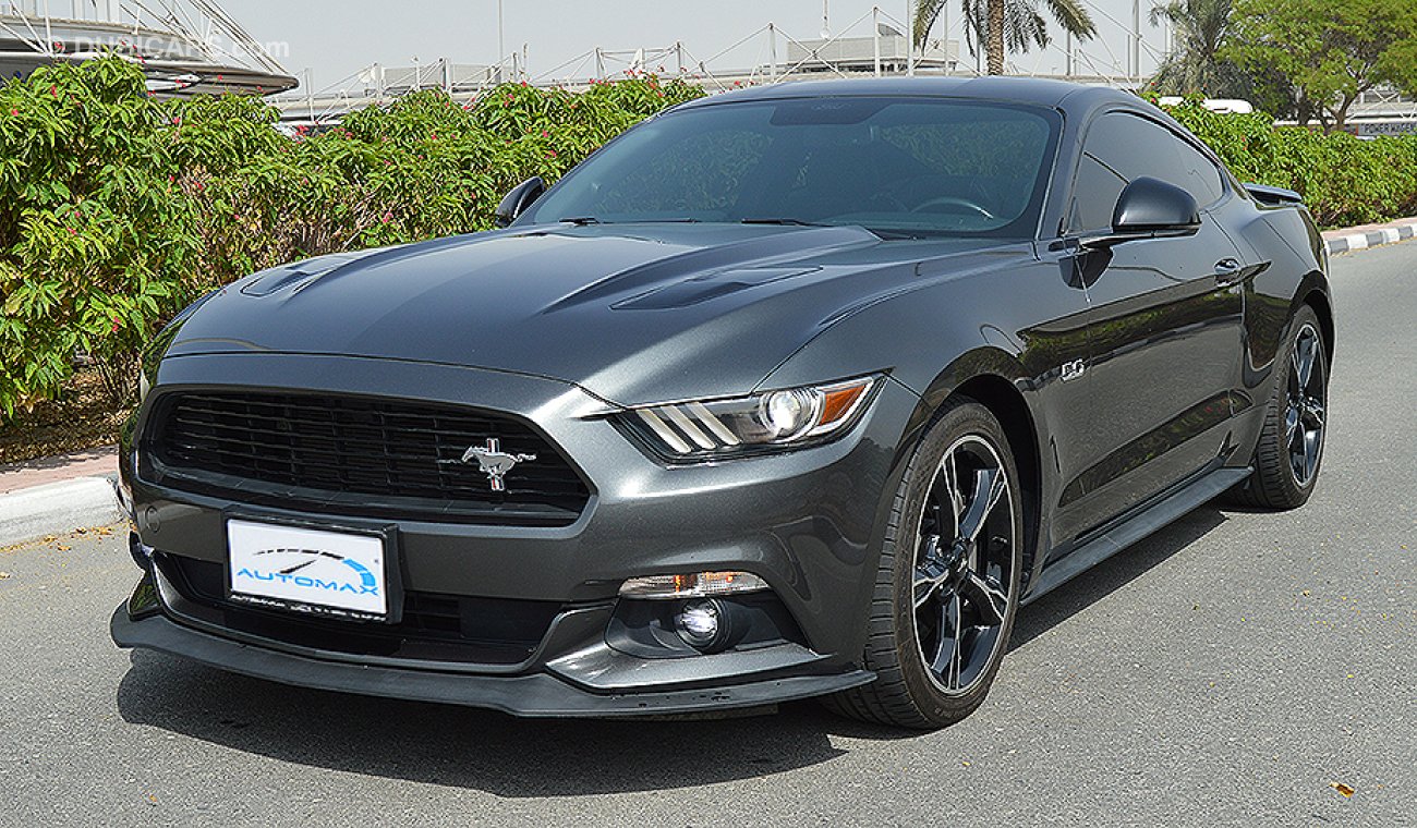 Ford Mustang GT Premium California Special, 5.0 V8 GCC Specs w/Warranty + Service til 2021 or 100K km at Al Tayer