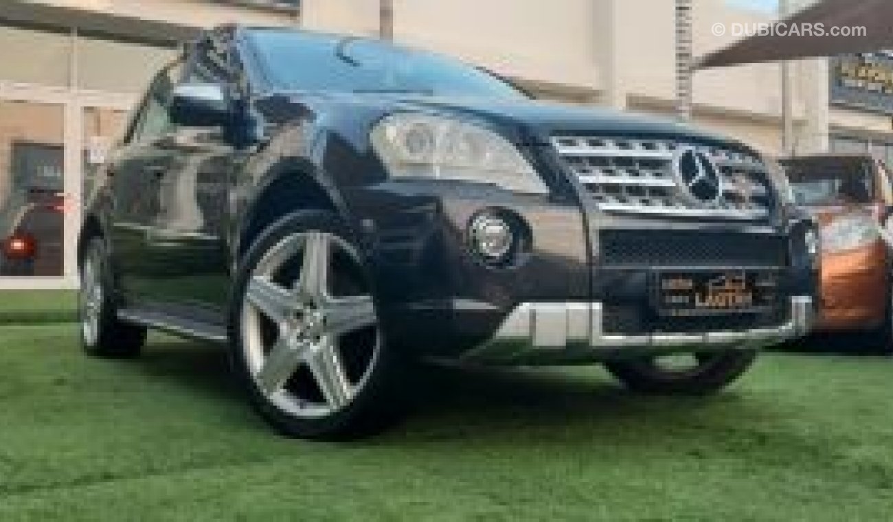 مرسيدس بنز ML 350 خليجى رقم واحد فتحة جلد رنجات حساسات خشب بصمة مثبت سرعة جناح خلفى