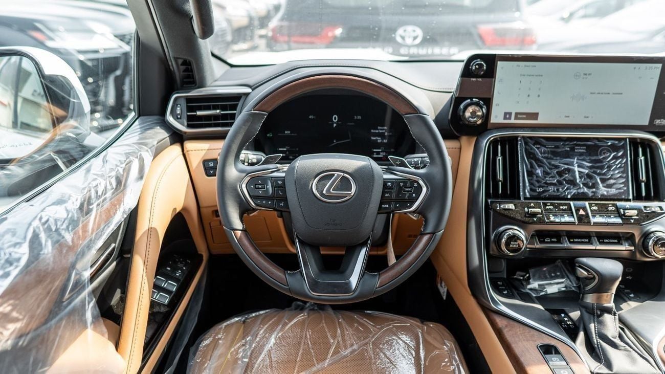 Lexus LX600 2026 Lexus LX600 Signature 3.5L Petrol AT White-Tan (Wooden Accent)
