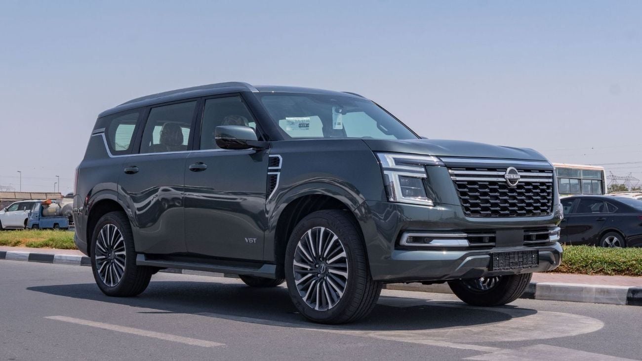 Nissan Patrol LE PLATINUM CITY 2026 Nissan Patrol LE Platinum 3.5L AT Petrol (Green-Red) (Export Only)