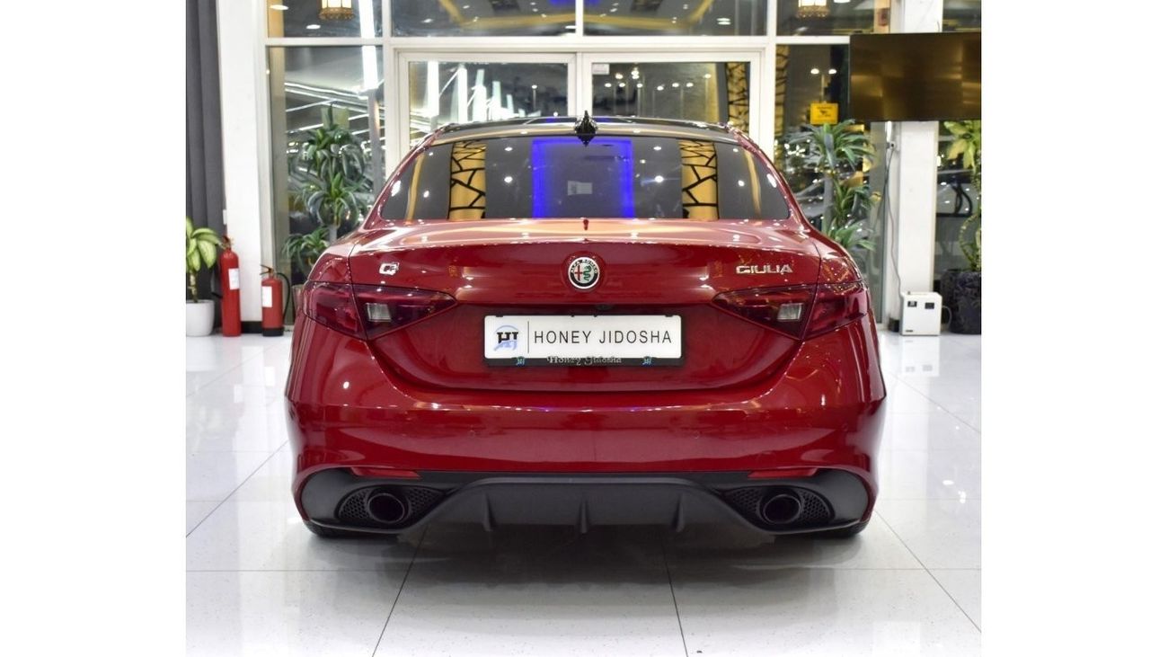Alfa Romeo Giulia EXCELLENT DEAL for our Alfa Romeo Giulia Q2 Veloce ( 2023 Model ) in Red Color GCC Specs