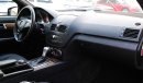 Mercedes-Benz C 280 Gulf model 2009, black color, panorama, cruise control, alloy wheels, sensors, in excellent conditio