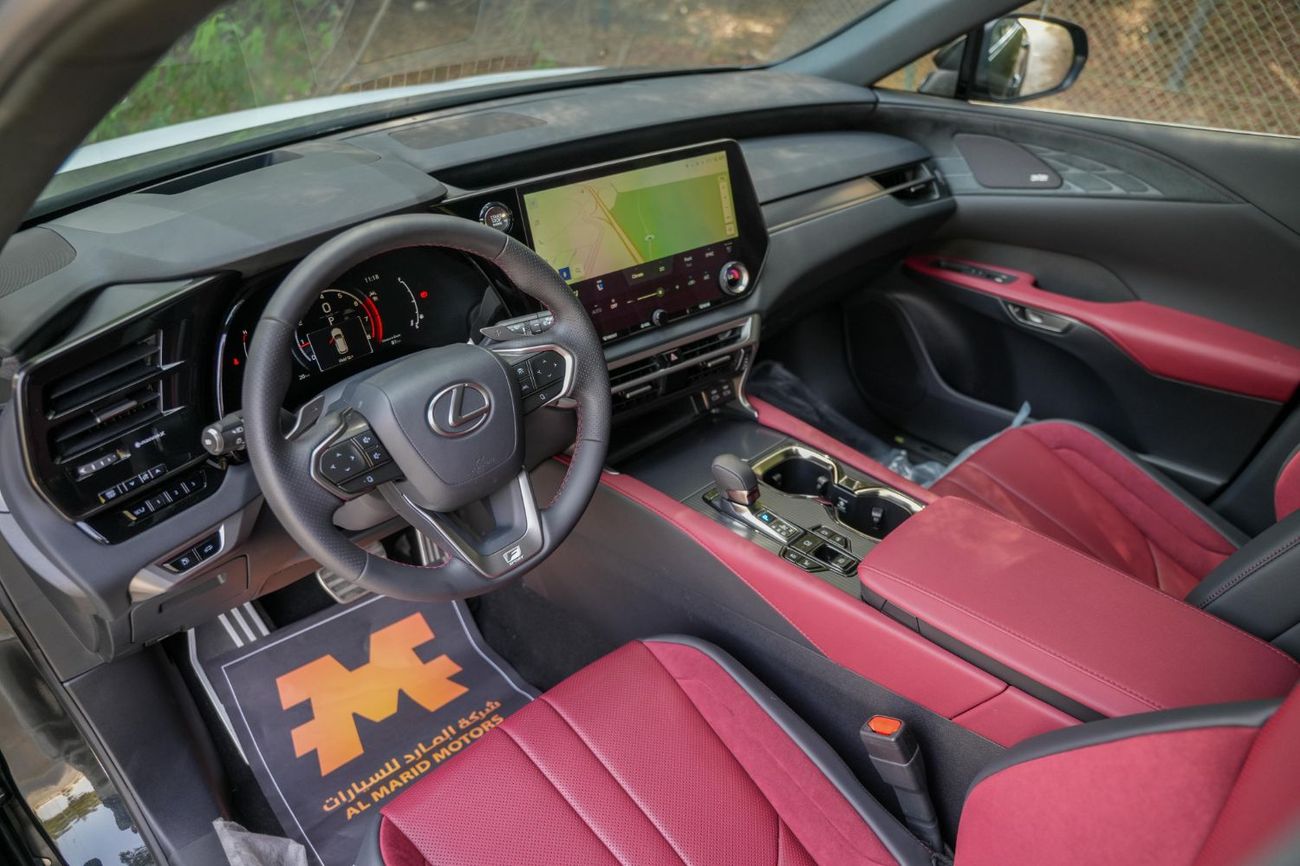Lexus RX350 2025  LEXUS RX350 F SPORT WHITE/MAROON