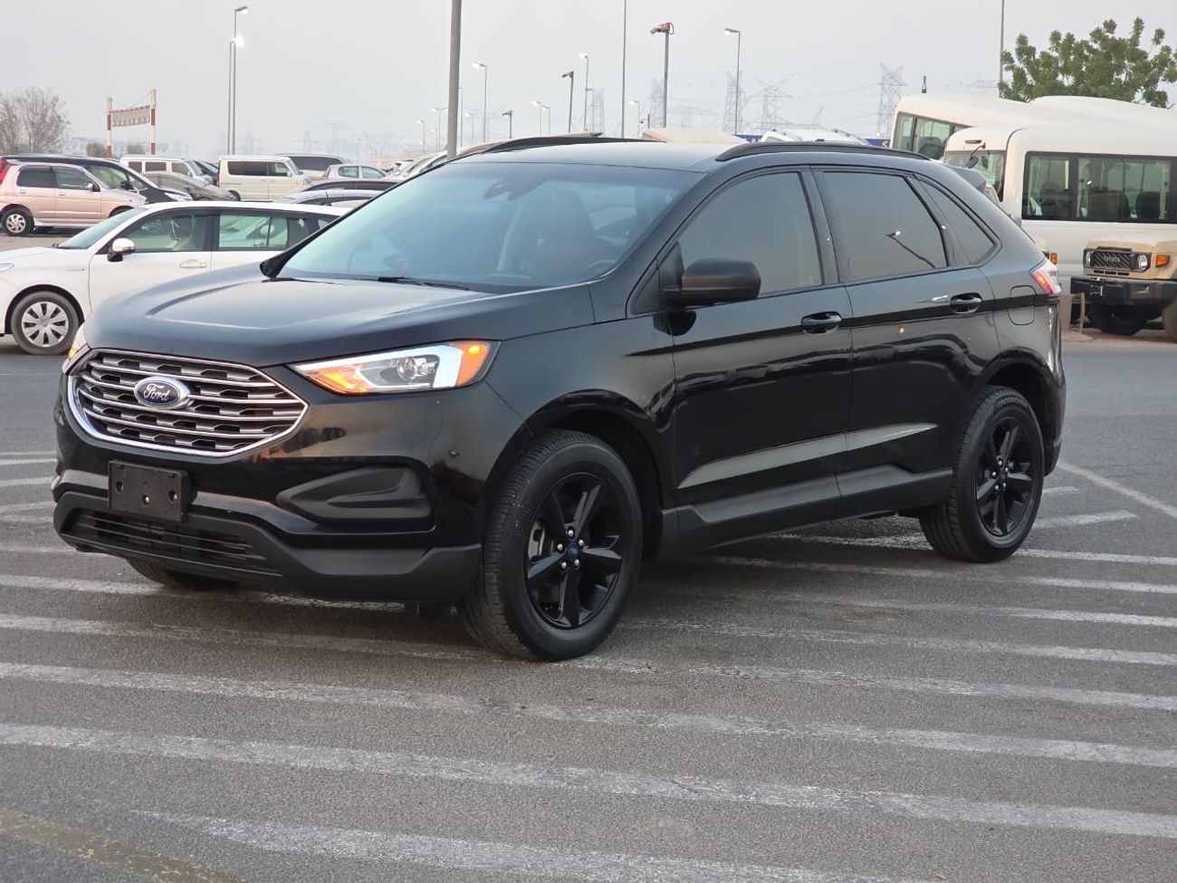 Ford Edge 2022 Model 2.0L turbo engine AWD , Push button and leathers