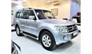 ميتسوبيشي باجيرو ORIGINAL PAINT ( صبغ وكاله ) Mitsubishi Pajero GLS 2012 Model!! in Silver Color! GCC Specs