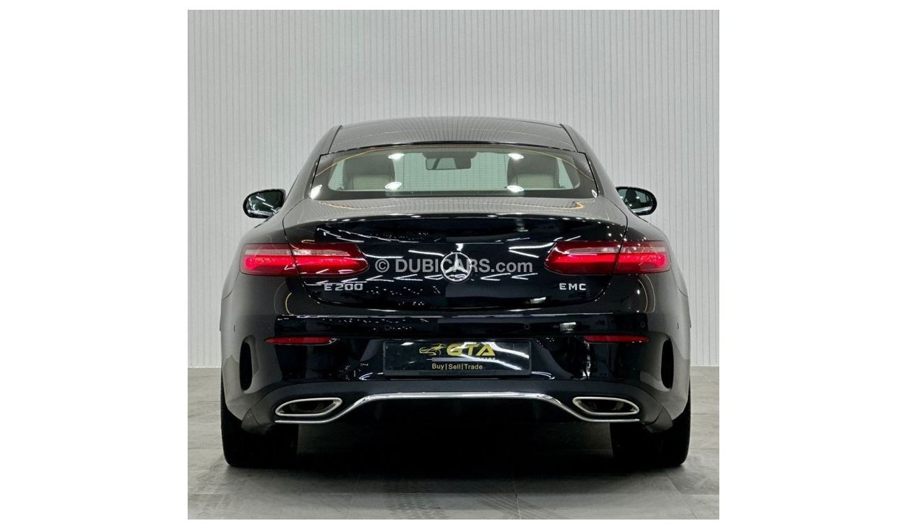 Mercedes-Benz E200 2017 Mercedes-Benz E200 AMG Coupe, Service History, Warranty, GCC