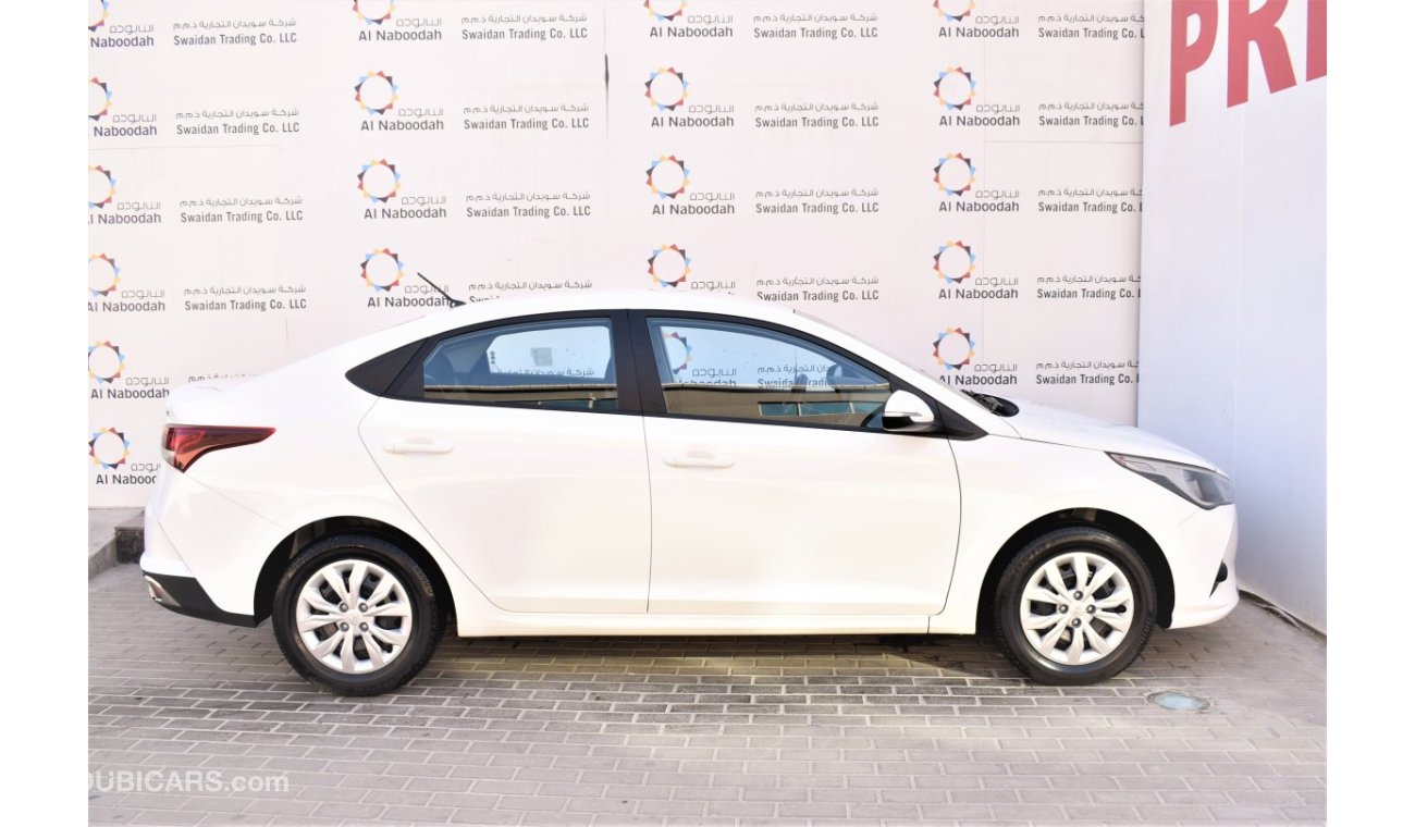 Hyundai Accent AED 1095 PM | 1.6L SMART GCC DEALER WARRANTY