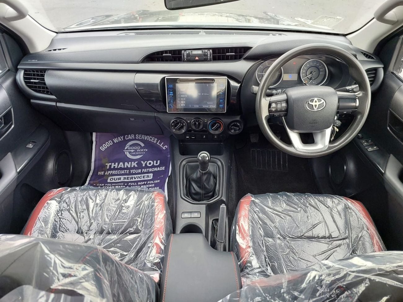 تويوتا هيلوكس (RAMADAN OFFER) TOYOTA HILUX PICKUP RHD 2016 MODEL 2.8 L DIESEL MANUAL(PM60567)