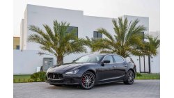 Maserati Ghibli S | AED 1,743 Per Month | 0% DP | Exceptional Condition