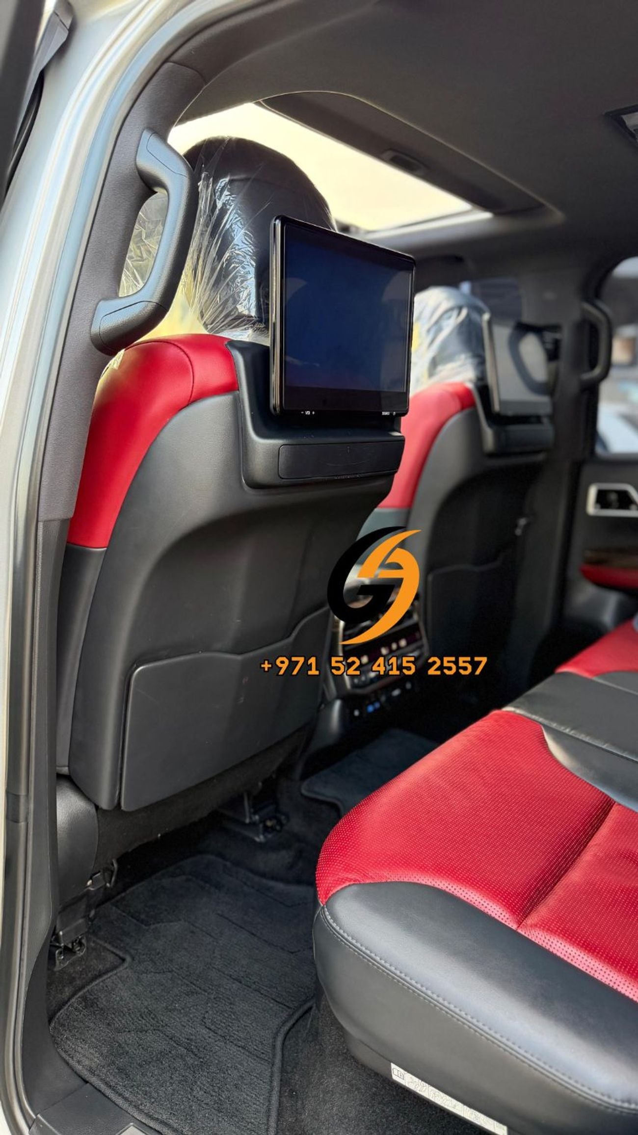 تويوتا لاند كروزر 2024 Model VXR TWIN TURBO 3,5L ENGINE FULL OPTION RED AND BLACK INTERIOR INSIDE VERY CLEAN AND PERFE