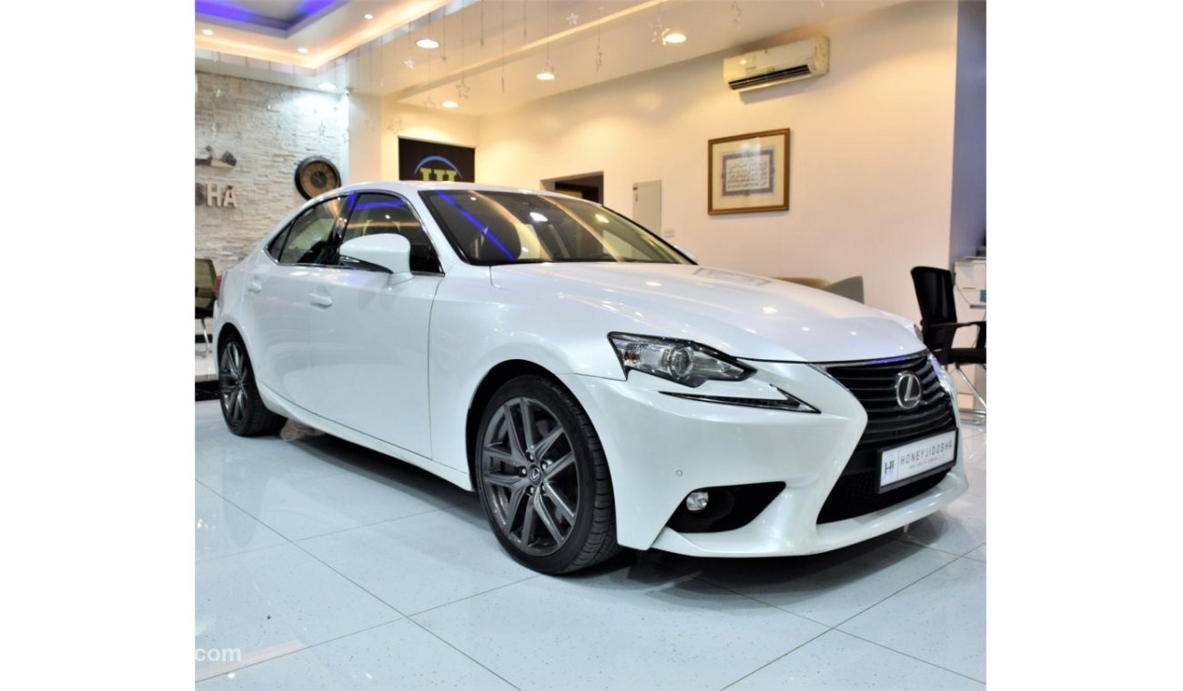 لكزس IS 200 EXCELLENT DEAL for our Lexus IS 200t 2016 Model!! in White Color! GCC Specs