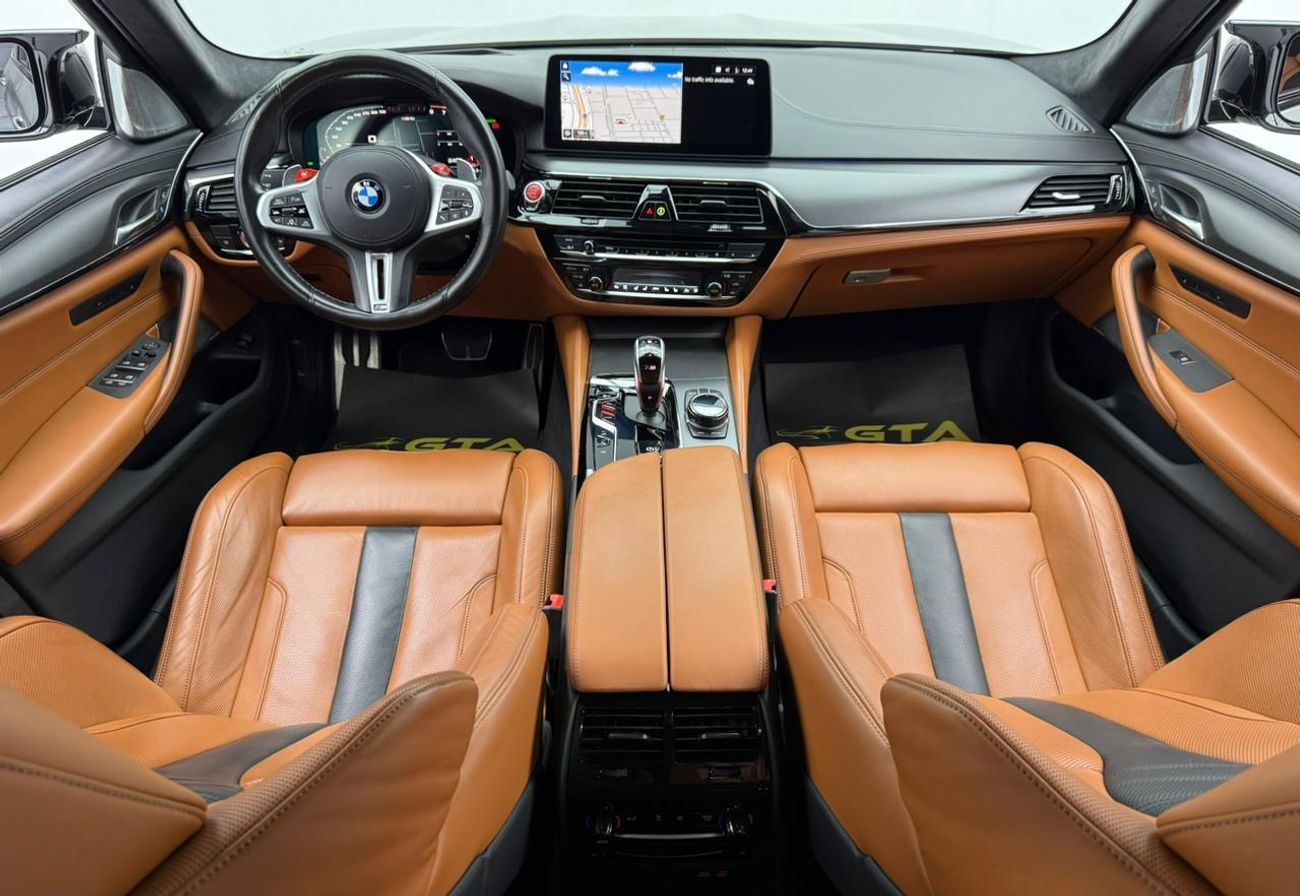 BMW M5 Competition 4.4L (617 HP) 2021 BMW M5 Competition, 2026 BMW Warranty + Service Pack, Full BMW Servic