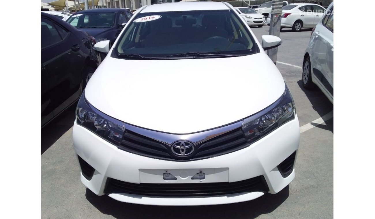 Toyota Corolla 1.6 2015 GCC