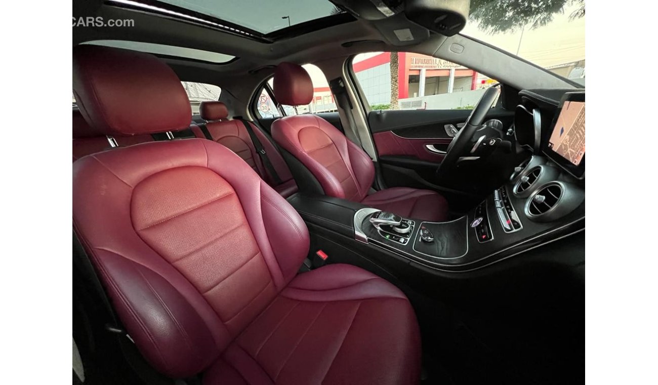 Mercedes-Benz C 300 C300 AMG 2015 FULL OPTION PANORAMIC ROOF WITH DEALER WARRANTY