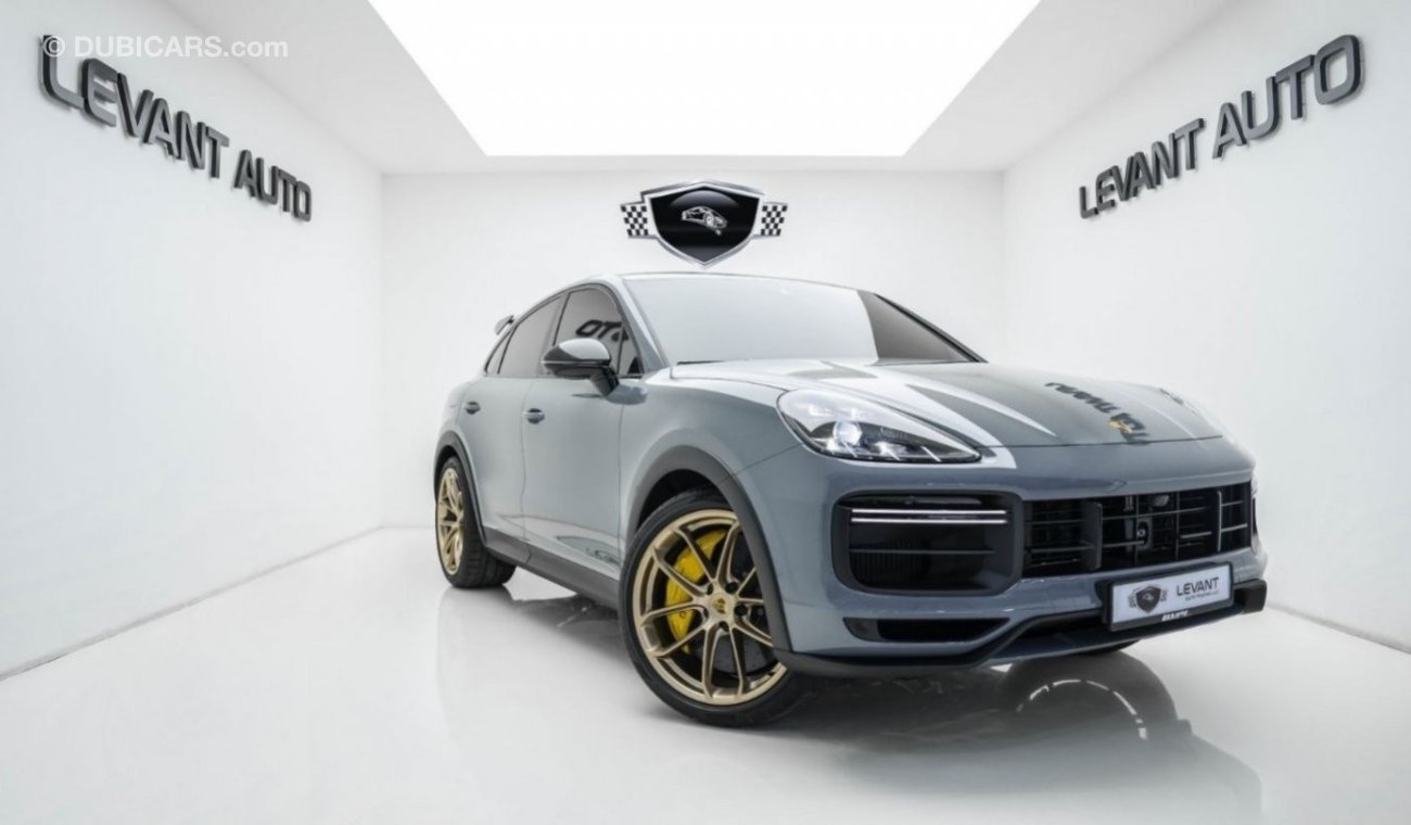 بورش كايان توربو PORSCHE CAYENNE TURBO GT COUPE, LIMITED EDITION, GCC, UNDER MAIN DEALER WARRANTY