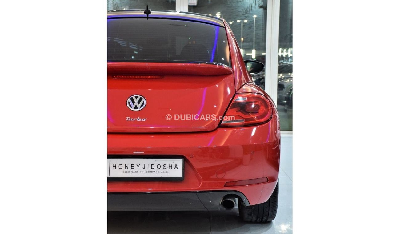 Volkswagen Beetle Turbo S Turbo S EXCELLENT DEAL for our Volkswagen Beetle TURBO ( 2015 Model! ) in Red Color! GCC Spe
