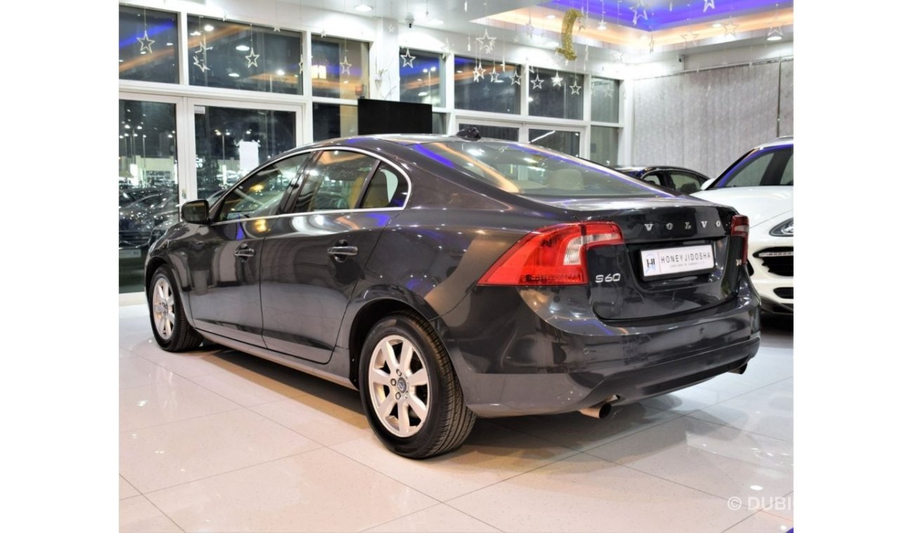 فولفو S60 EXCELLENT DEAL for our Volvo S60 T4 ( 2013 Model! ) in Dark Gray Color! GCC Specs