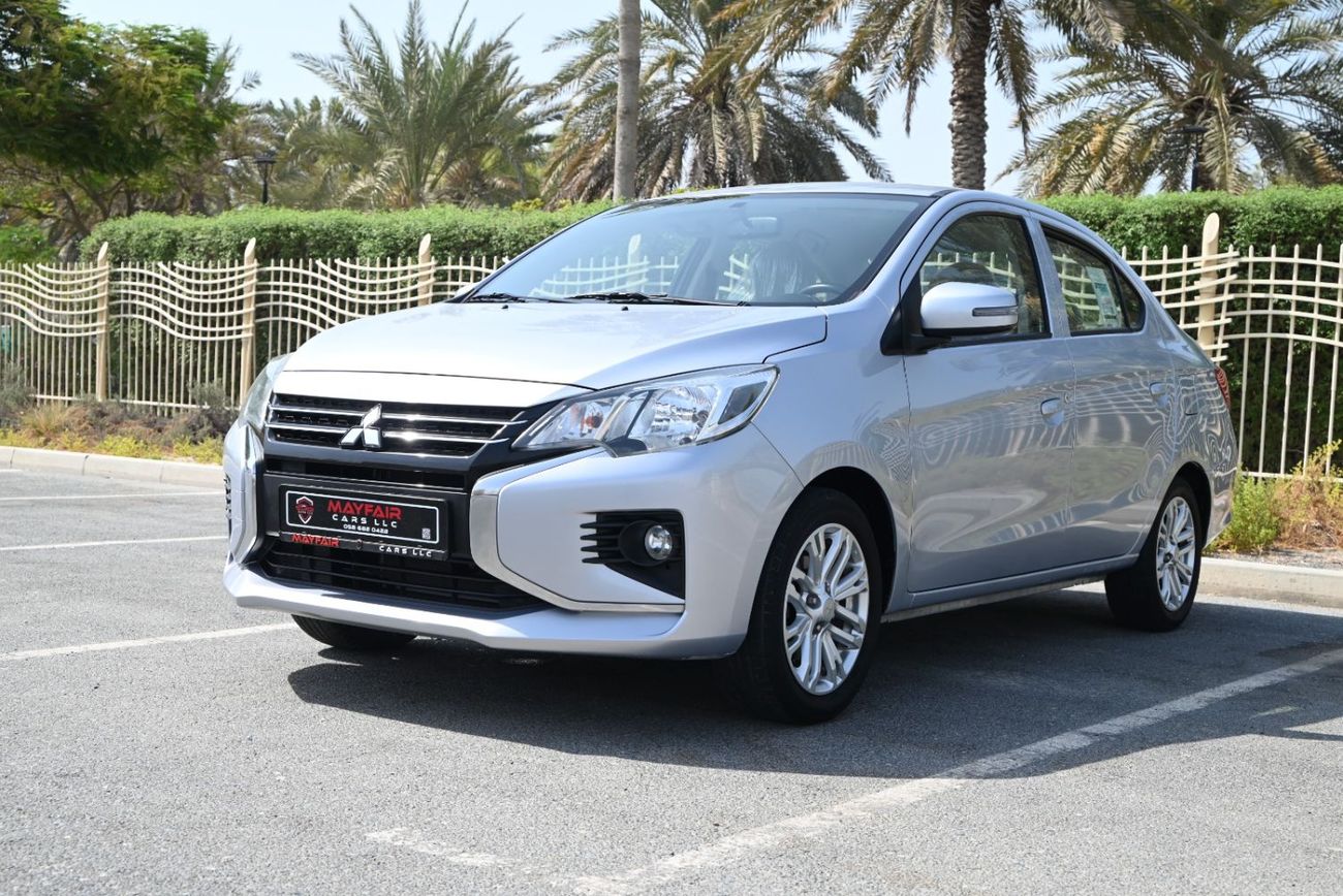 Mitsubishi Attrage GLX Mid 1.2L - RAMADAN OFFER - 0% DP - ORIGINAL PAINT - MITSUBISHI ATTRAGE 2022 - LOW MILEAGE - GCC