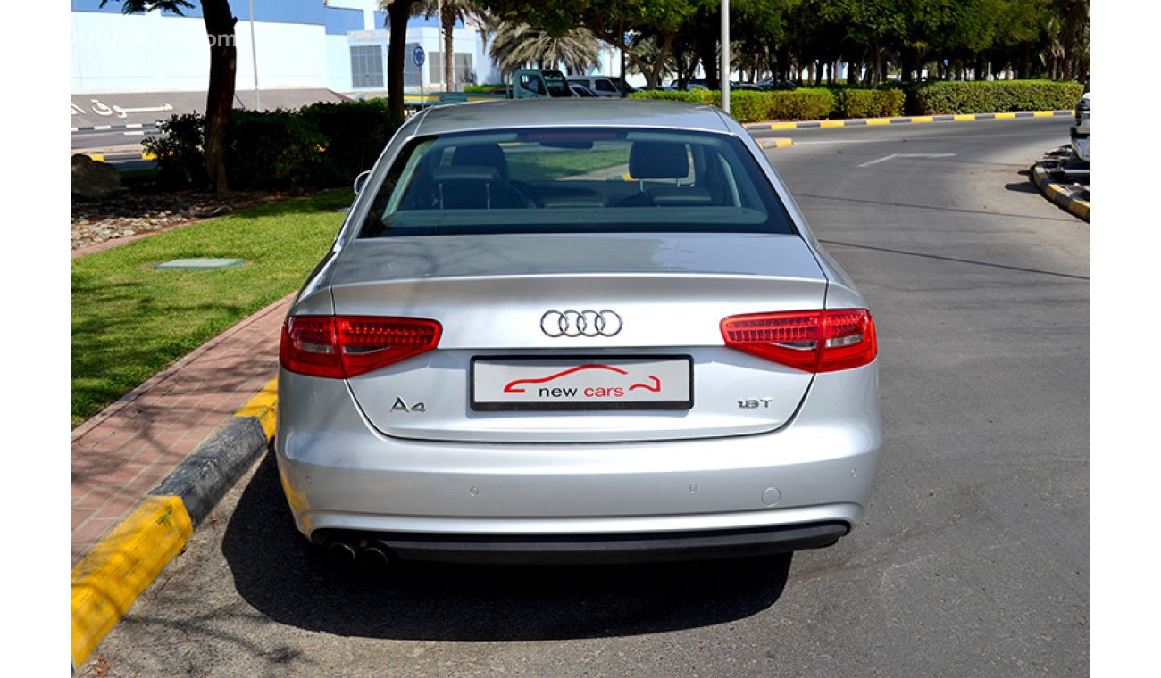 Audi A4 GCC AUDI A4 2014 - ZERO DOWN PAYMENT - 1100 AED/MONTHLY - 1 YEAR WARRANTY