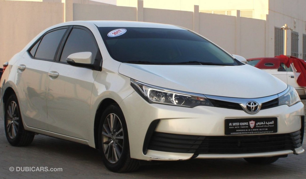 Toyota Corolla XLI Toyota Corolla 2017 GCC, in excellent condition