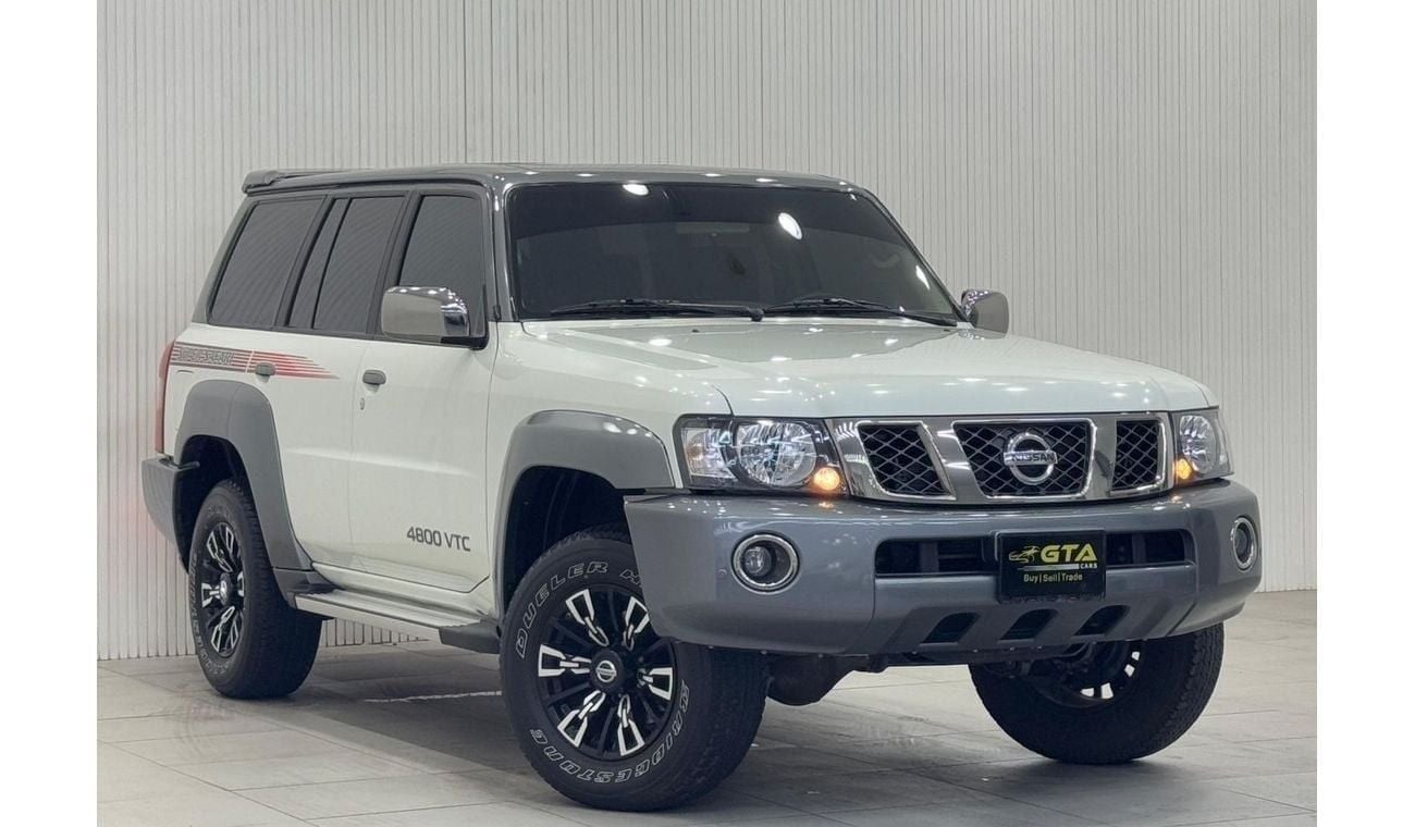 Nissan Patrol Super Safari 2023 Nissan Patrol Super Safari VTC, May 2028 Nissan Warranty + Service Package. Low Kms, 7 Seater,