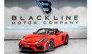 Porsche 718 Boxster 2020 Porsche 718 Spyder, Porsche Warranty + Service Contract, Low km, GCC