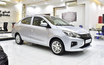 Mitsubishi Attrage GLX HIGHLINE EXCELLENT DEAL for our Mitsubishi Attrage ( 2021 Model ) in Silver Color GCC Specs