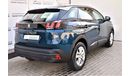 Peugeot 3008 AED 1759 PM | 1.6L TC ACTIVE 2024 ZERO KM AGENCY WARRANTY UP TO 2028 OR 100K KM