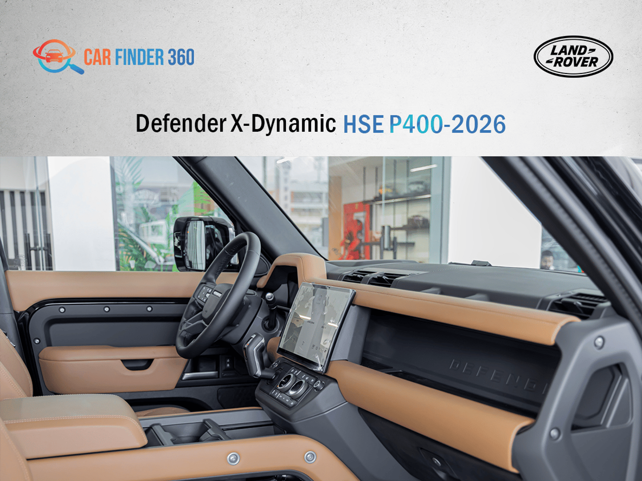 Land Rover Defender Land Rover Defender X-Dynamic HSE P400  -  2026 - GCC(Export only)
