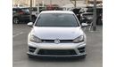 Volkswagen Golf GOLF R MODEL 2015 GCC car perfect condition full option panoramic roof leather seats back camera bac