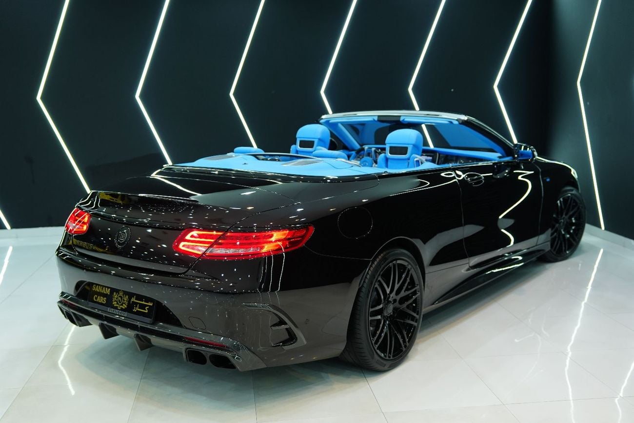 مرسيدس بنز S 500 Cabriolet, Special Edition, BRABUS KIT, Very Low KM, GCC Specs!!